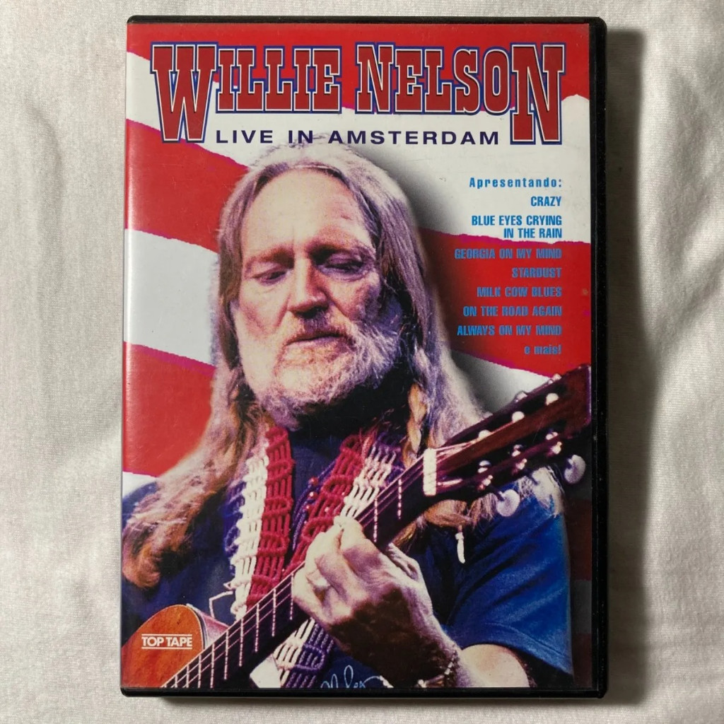DVD Willie Nelson Live in Amsterdam editora