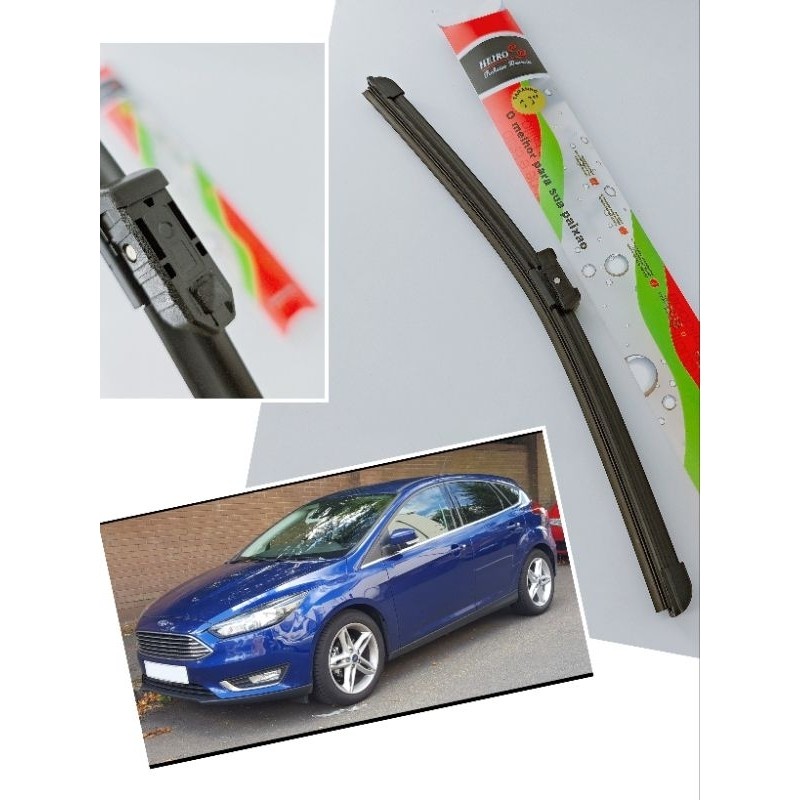 JOGO de Palheta limpador para-brisa especial para carro Ford focus anos 2014,2015,2016,2017,2018,2019.