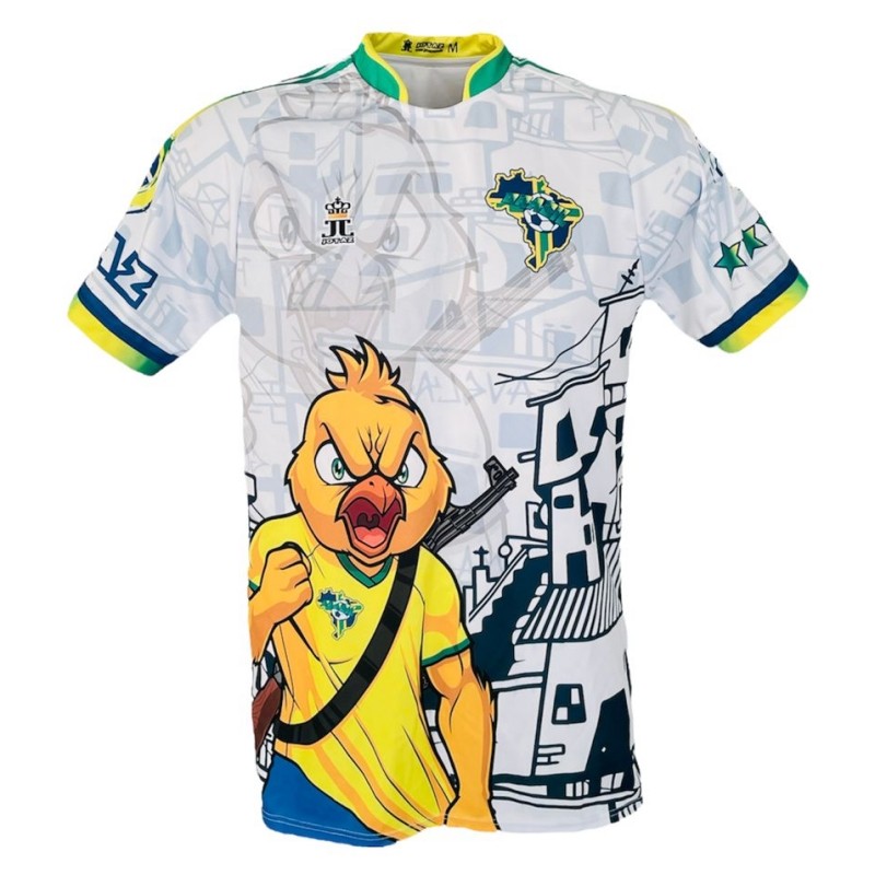 Camisa | Camiseta do Brasil - Seleção de Quebrada Brasileira - Masculino - Jotaz