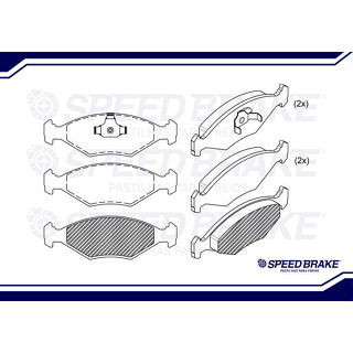 Pastilha Freio Dianteira Uno 1.0 1.3 1.4 8V Turbo 1.5 1.6 8V 1983 Até 2013 Original Seed Brake em Oferta na Shopee