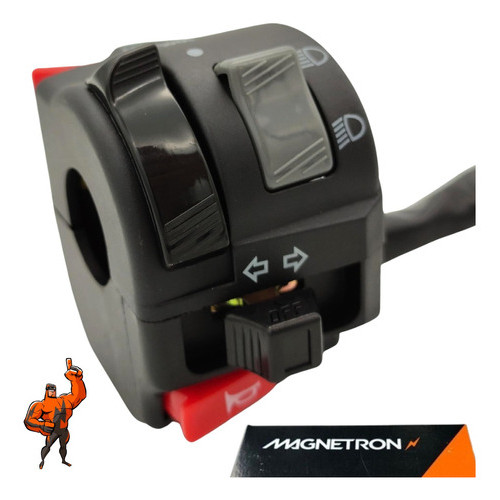 Punho Chave De Luz Completa Yamaha YS 250 LE FAZER 2008 2009 2010 Original Magnetron em Oferta na Shopee