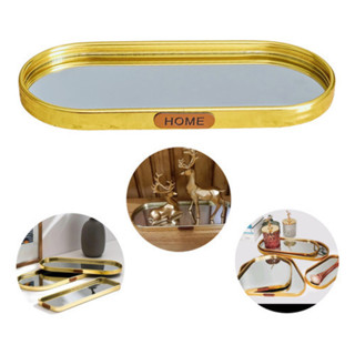 Bandeja Espelhada Multiuso Bancada Lavabo Banheiro Metalizada em Oferta na Shopee