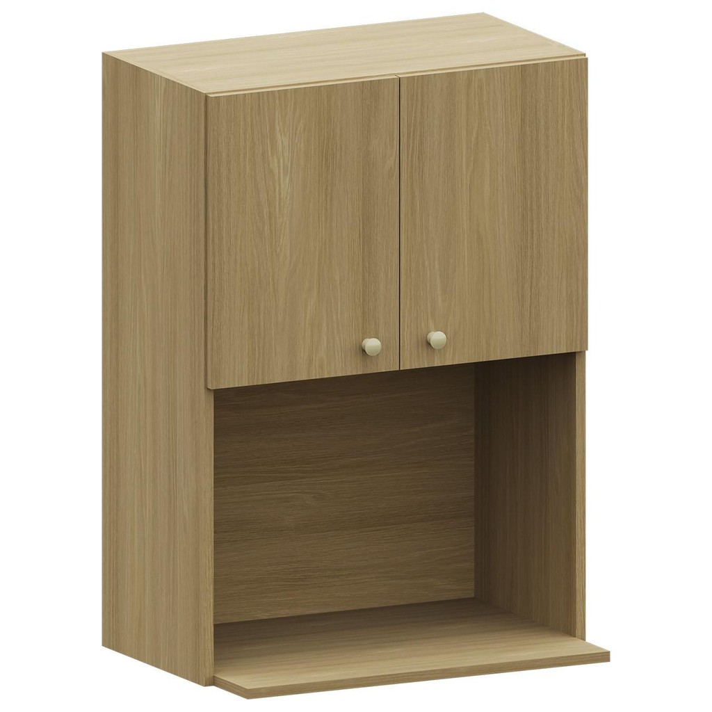 Armário de Cozinha 60cm Com Nicho Micro-ondas Mirella Freijó L01 - Mpozenato em Oferta na Shopee