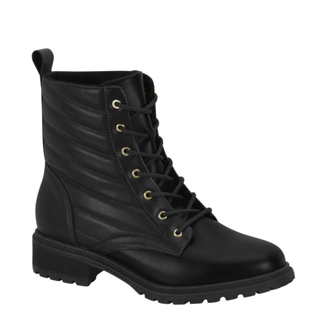Bota Coturno Feminino Modare Salto Grosso Tratorado 7074.103