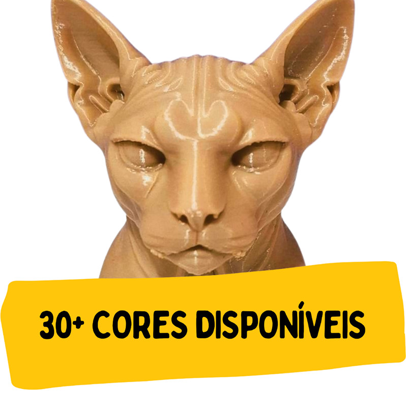 Busto Gato Sphynx - MINIATURA - Decoração - Presente