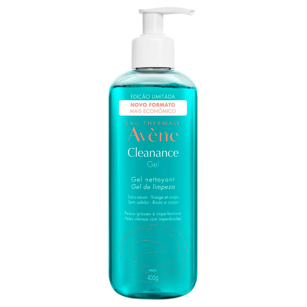 Cleanance Avène Gel de Limpeza Purificante 400g - Beauty