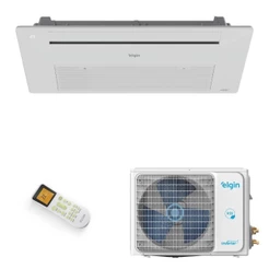 Ar Condicionado Split Cassete Elgin 1 Via One Air 12000 BTUs Quente e Frio Inverter 220V KOQC12C2WACA
