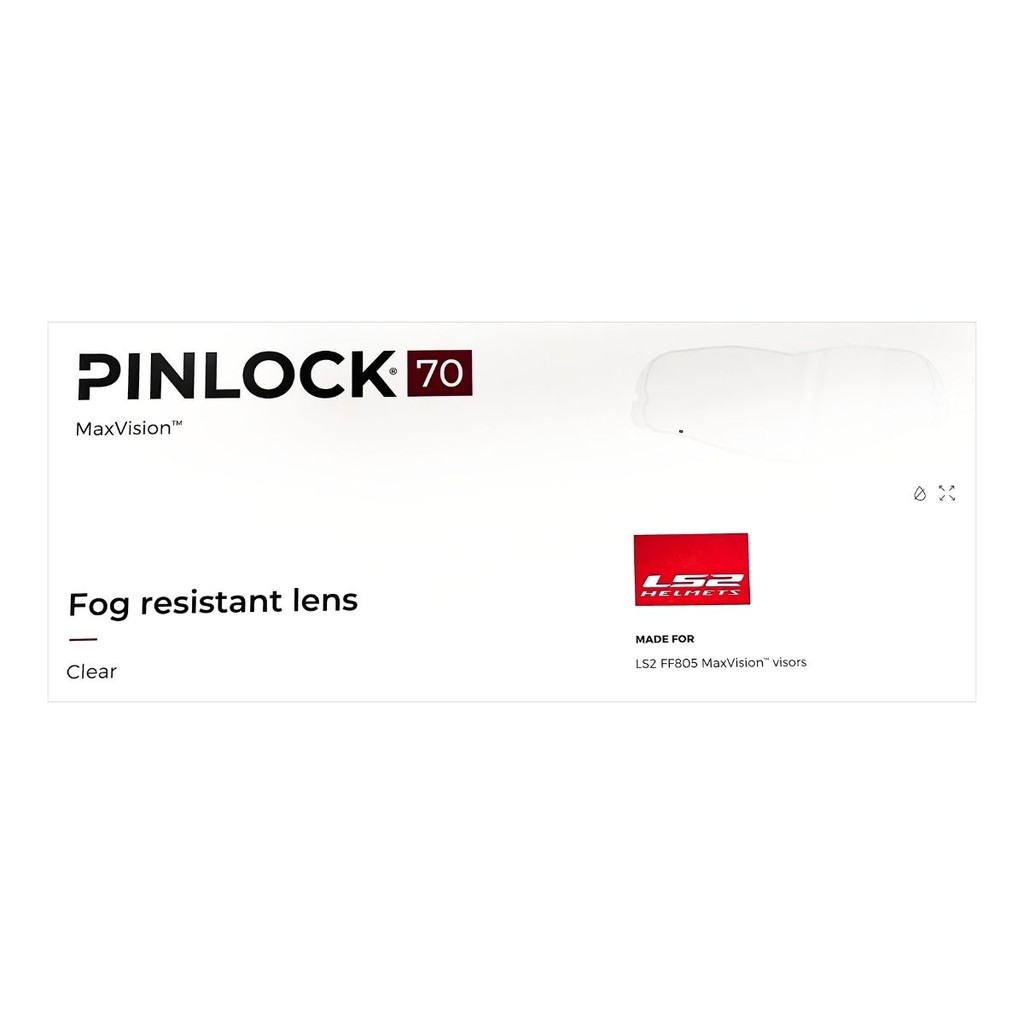 Pinlock Viseira Capacete Ls2 Ff805 Thunder Original