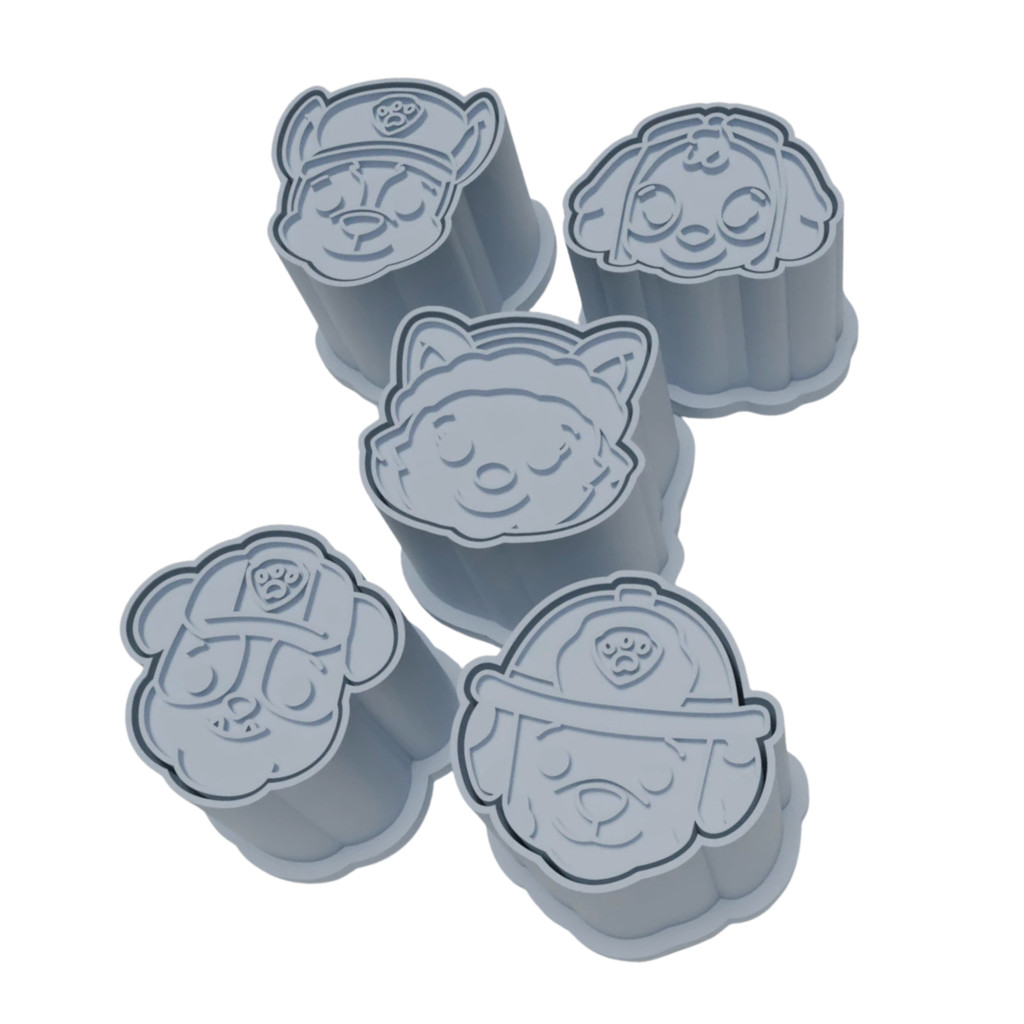 Ejetor Modelador Para Doces PATRULHA CANINA Brigadeiros Docinhos Massa Biscuit Biscoito Resistente Massinha em Oferta na Shopee