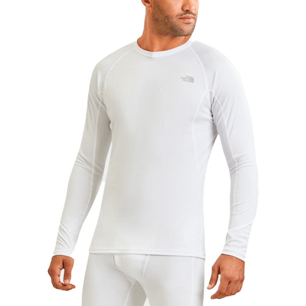Camiseta Segunda Pele Masculina Light Crew Branca - The North Face