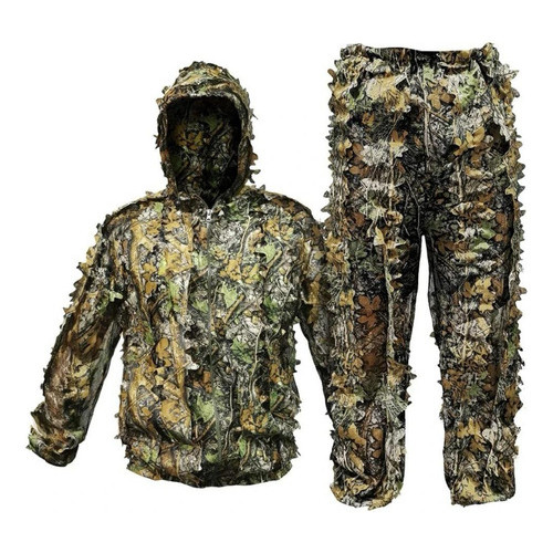 Roupa Camuflada Ghillie Suit Sniper Caça Airsoft Pesca