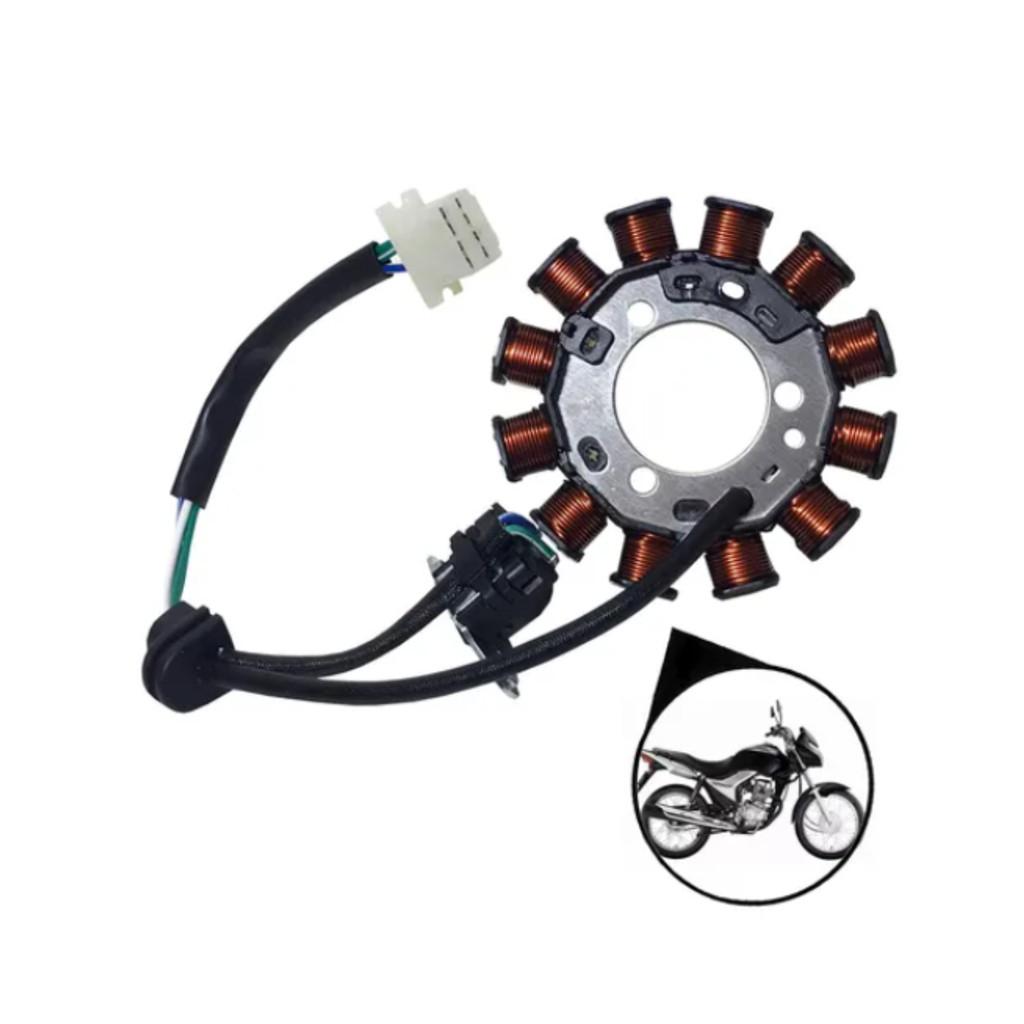 ESTATOR COMPLETO TITAN150 FAN150 2009 10 11 12 2013