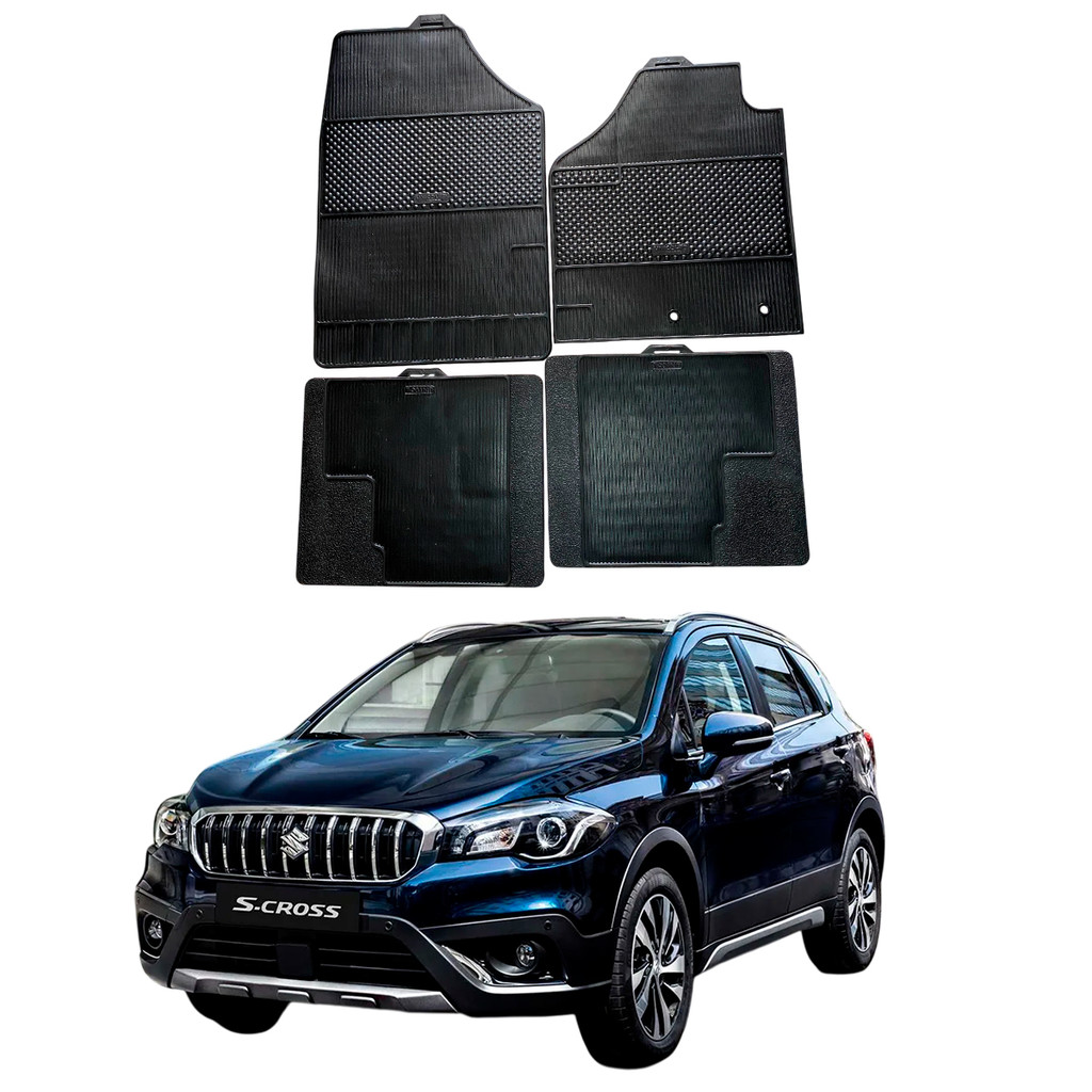 Tapete Suzuki S-Cross 2017- Stratus 100% Borracha Borcol