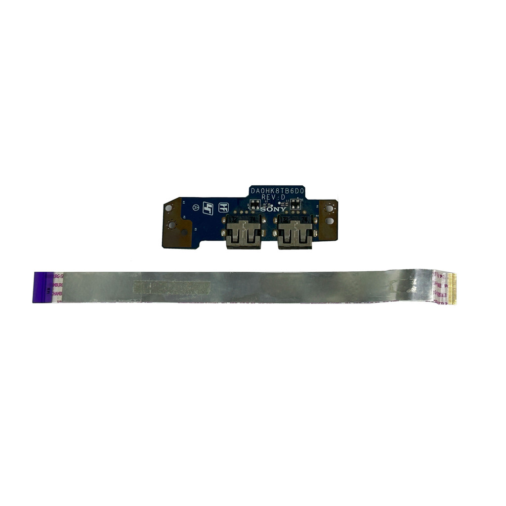 Placa Filha USB C/ Cabo DA0HK8TB6D0 REV:D Notebook Vaio SVF152C29X