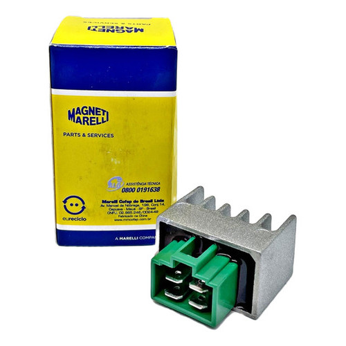 Regulador Retificador Marelli Crypton 115 Ybr125 Factor 125 em Oferta na Shopee