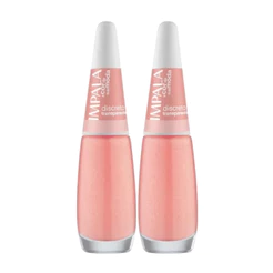 Kit 2 Esmalte Impala A Cor Da Moda Discreto Transparente