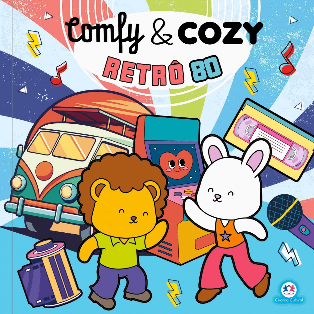 Detalhes do Livro Comfy and Cozy - Retrô 80