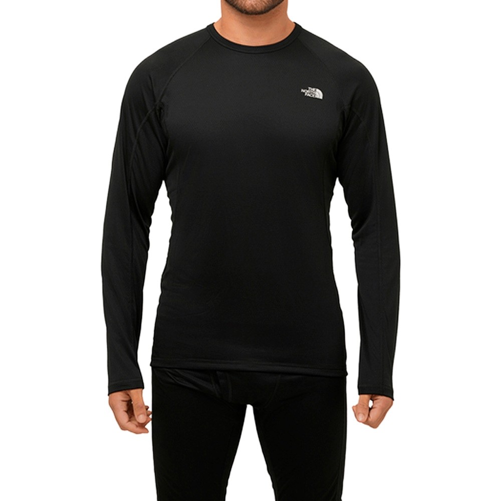 Camiseta Segunda Pele Masculina Warm Crew Neck Preta - The North Face