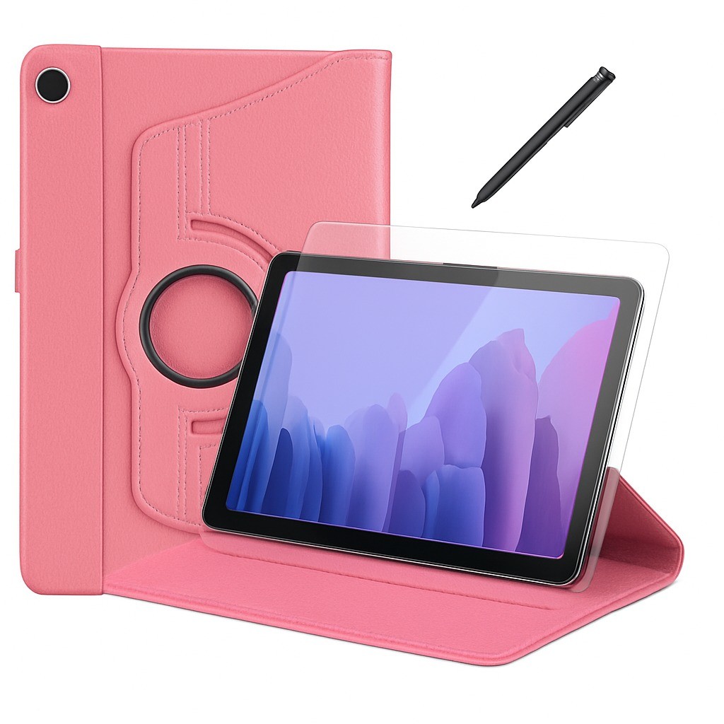 Kit Capa Giratória Samsung Galaxy A9 8.7 + Película + Caneta Touch de Brinde Pronta Entrega