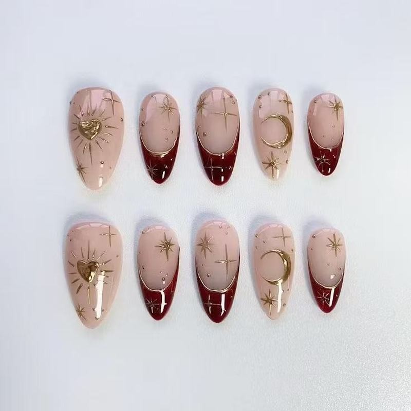 Dourado Unhas Decoradas: Onde Comprar | BuscaProdutos