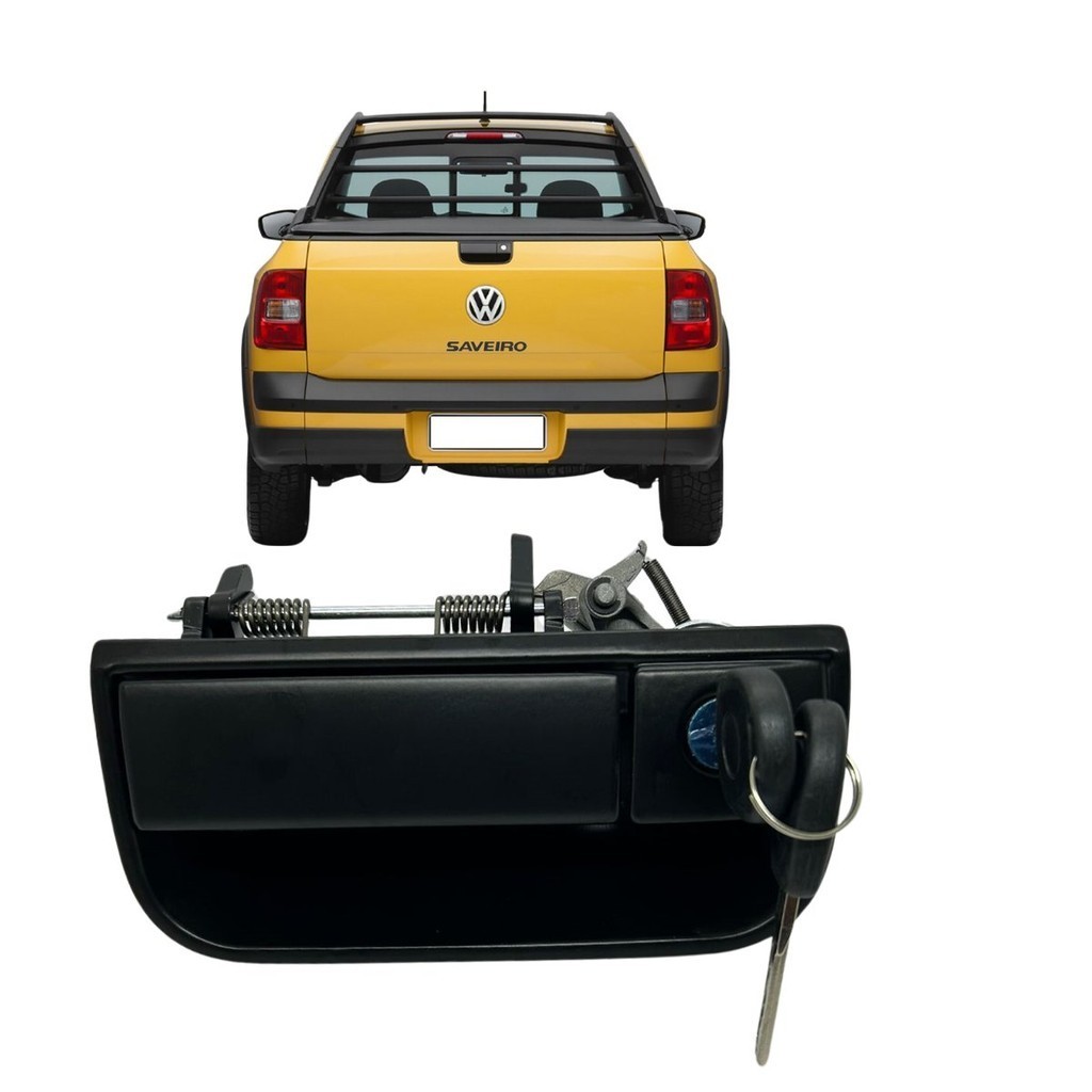 Maçaneta Tampa Traseira Saveiro G5 G6 2009 2010 2011 A 2019 em Oferta na Shopee