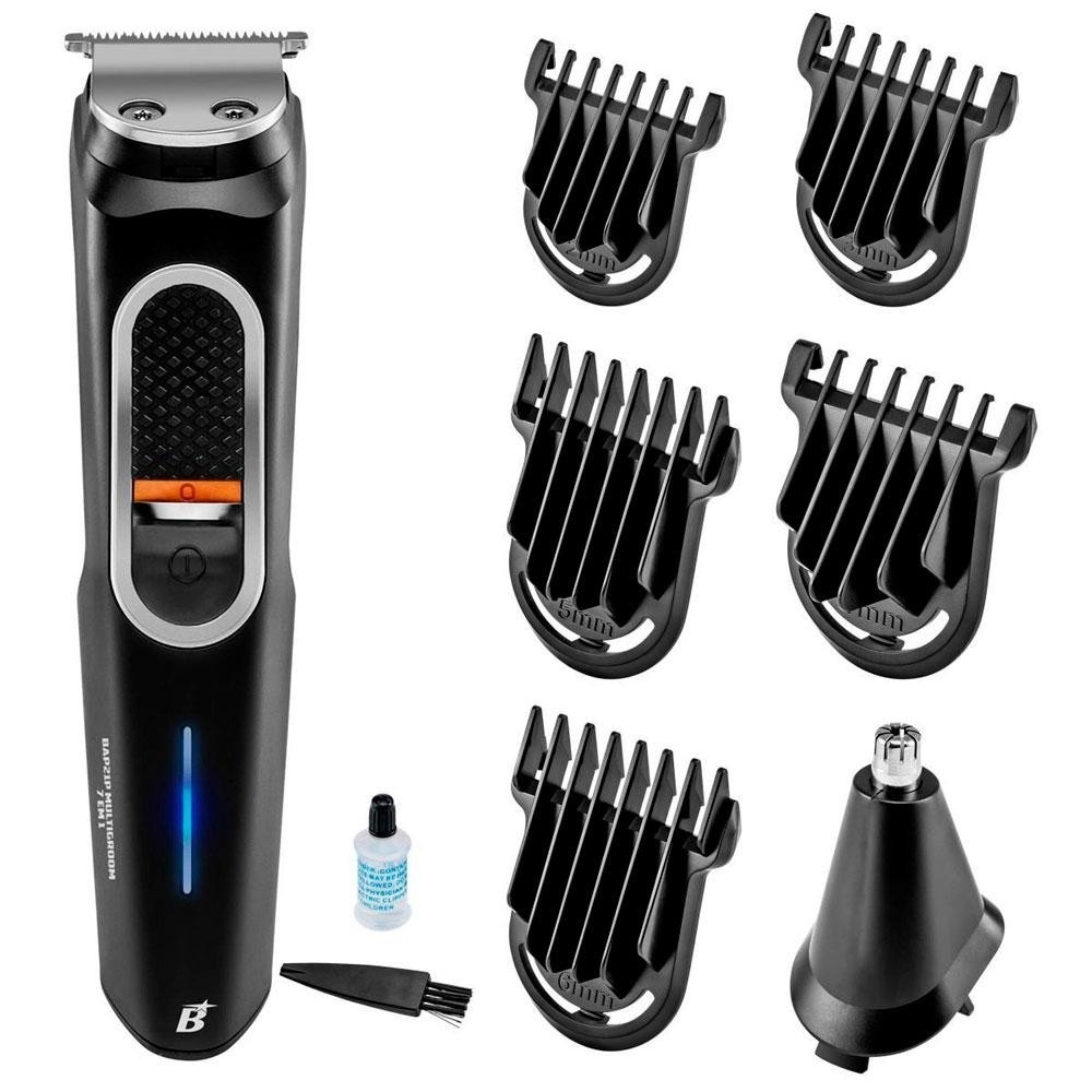 Detalhes do Aparador de Pelos Multigroom 7 em 1 Britânia BAP21P Bivolt