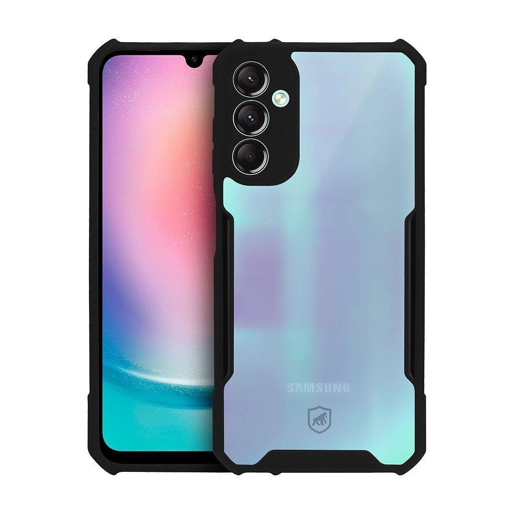 Capa Case Capinha Dual Shock X para Samsung Galaxy A25 - Proteção Dupla Contra Impactos Gshield