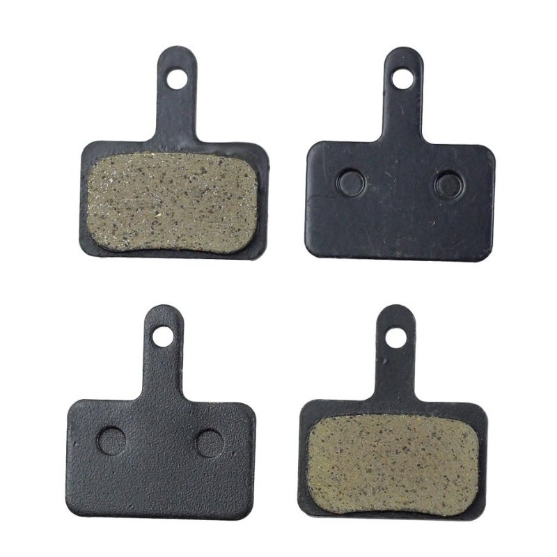 Par de Pastilha De Freio Disco Orgânica Absolute para Shimano M575 M495 M486 M485 M445 M315 MT200