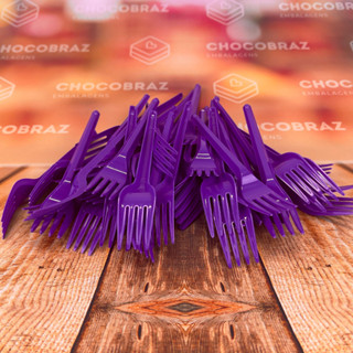 50~250 GARFO SOBREMESA PS ROXO BELLO FESTAS em Oferta na Shopee