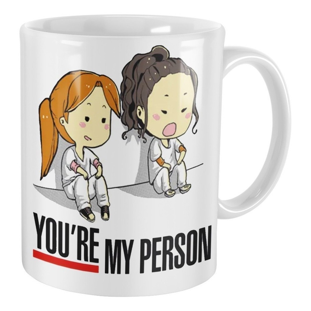 Caneca You Are My Person Grey's Anatomy Personalizado