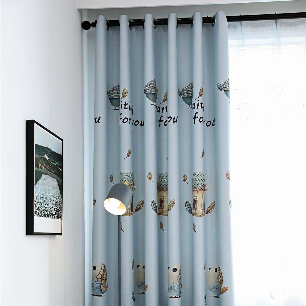 Cortinas Blackout Com Escurecimento , Painel De Janela , Cortina Forrada , Porta Do Quarto