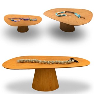 Mesa de Jantar Cone Orgânica em Freijo 160x90 em Oferta na Shopee