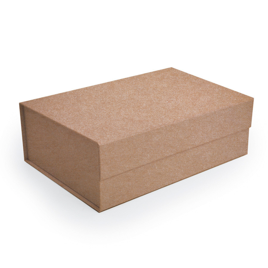 Caixa de Papel Rígido Retangular Kraft com Ímã - 1 unidade - Cromus - Rizzo em Oferta na Shopee