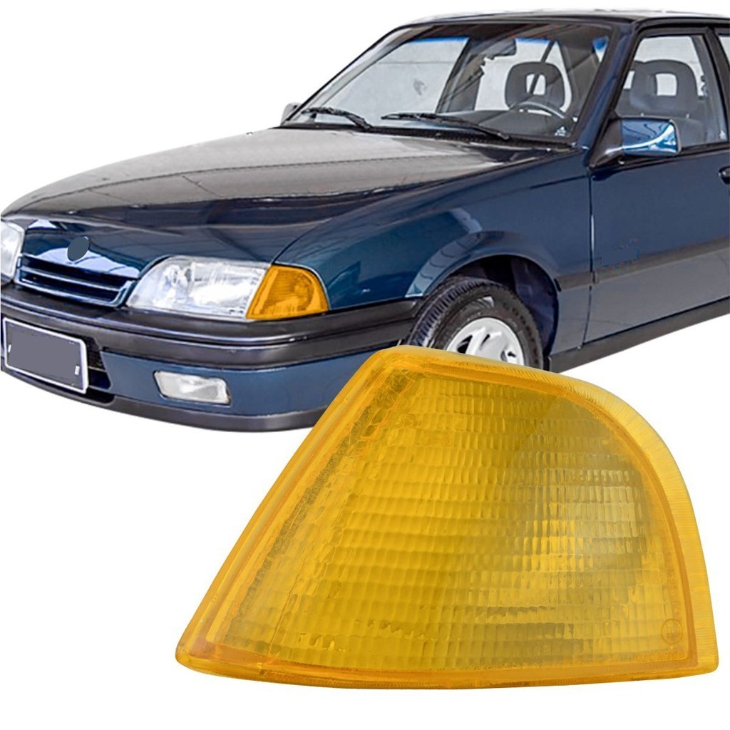 Lanterna Monza Tubarão Ambar 1991 92 93 94 95 Á 1996 Cibié  Lado Motorista