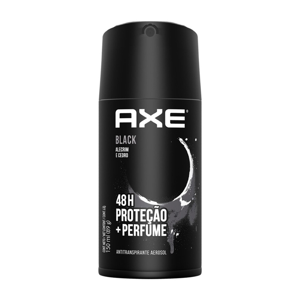 Antitranspirante Aerosol Axe Black 150ml