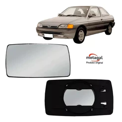 Lente Retrovisor Eletrico Escort 1993 1994 95 1996 Original