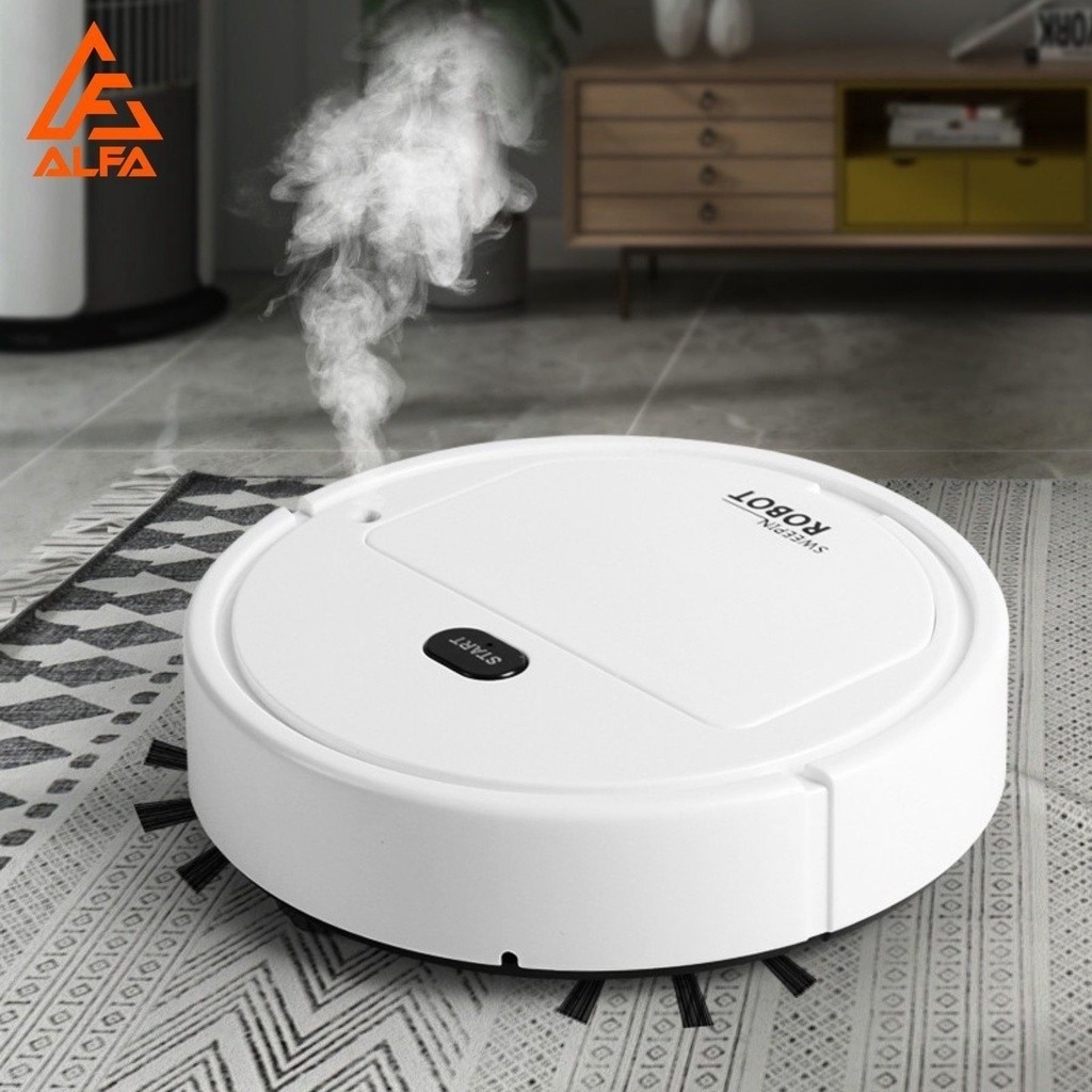 Robô Intregente Varredora/Aspirador De Pó 1600PA Automática Limpeza Doméstica Robótico