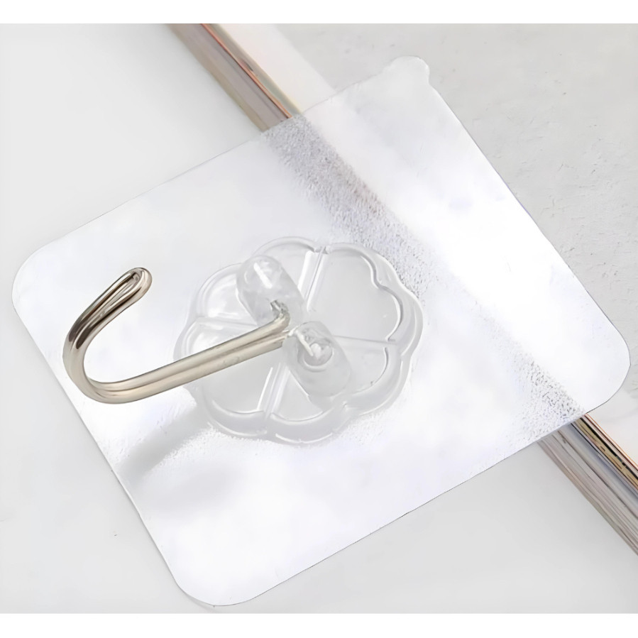 Ganchos Adesivos Universais Para Parede Autocolante Cozinha Quarto Banheiro Multiuso Praticidade Sem Furos