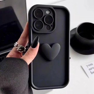 Fofo INS 3D Love Heart Capa De Silicone Para iPhone 11 12 13 14 15 Pro Max XS XR 7 8 Plus SE 2020 2022 Macia À Prova De Choque em Oferta na Shopee