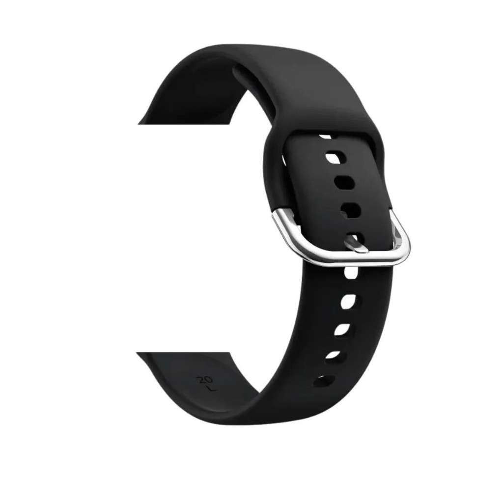 Pulseira 22mm Silicone Vip para Relógio Smartwatch com Pinos em Oferta na Shopee