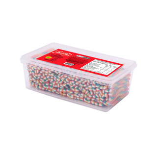 Canudinhos Coloridos Morango Cítrico 1,35KG -Docile em Oferta na Shopee