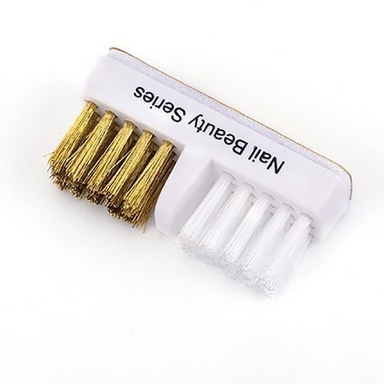Broca limpeza manicure broca escova/cerdas de fio de aço em Oferta na Shopee