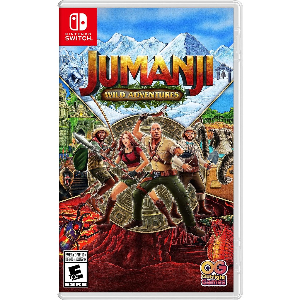 Jumanji Wild Adventures Switch Mida Fisica - Gaming & Consoles
