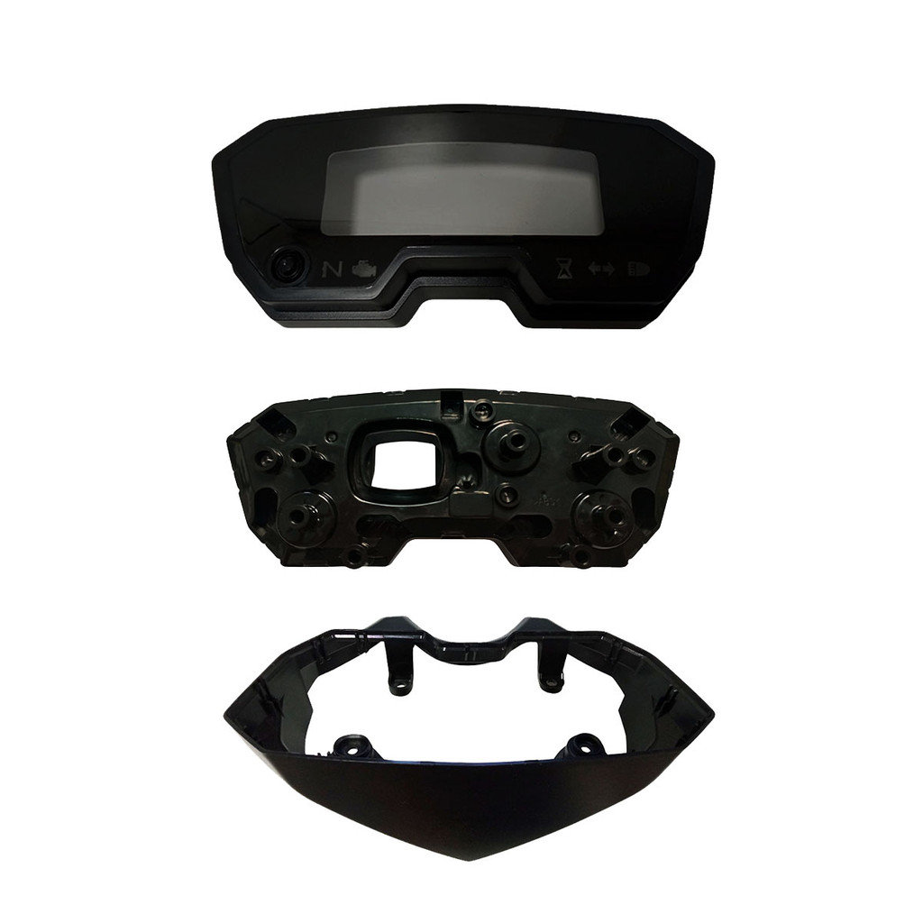 Trio Carcaças Painel Yamaha Fazer 250 2016 2017 Lente Capa