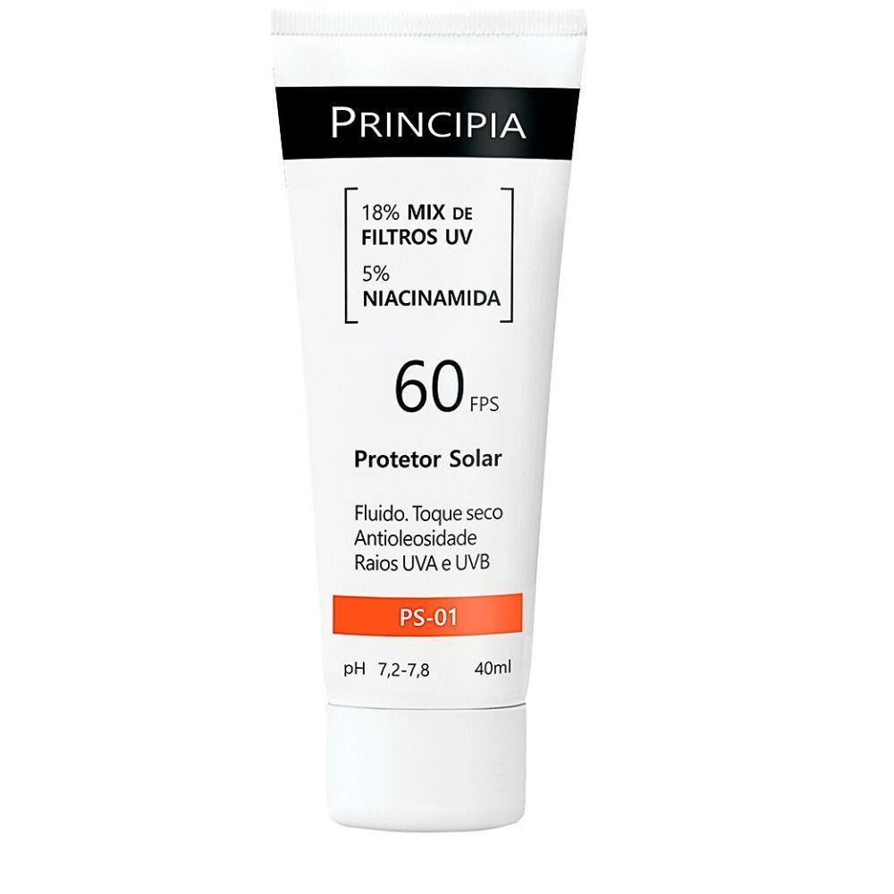 PROTETOR SOLAR 16,5% MIX DE FILTROS UV + 5% NIACINAMIDA FPS 60 COM 40ML - Beauty