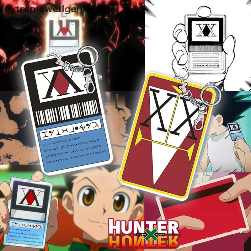 [extremewellgen] Hunter x Hunter License Card GING FREECSS Cosplay Japan Anime Hisoka Kurapika Killua Zoldyck PVC Cards