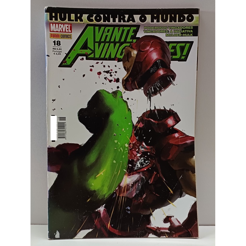 Hq Avante Vingadores! Nº 18 - Hulk Contra o Mundo