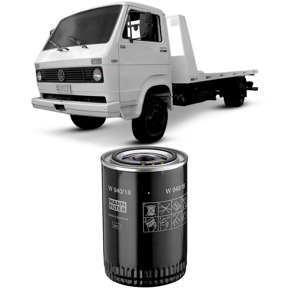 Filtro Óleo Volkswagen Série 6 7 Mwm D229/4 87 A 94 W940/18