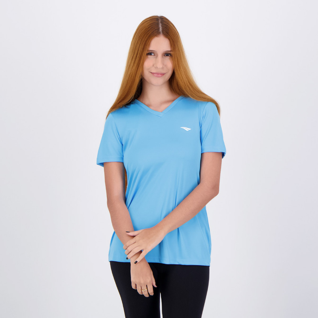 Camiseta Penalty X II Feminina Azul em Oferta na Shopee