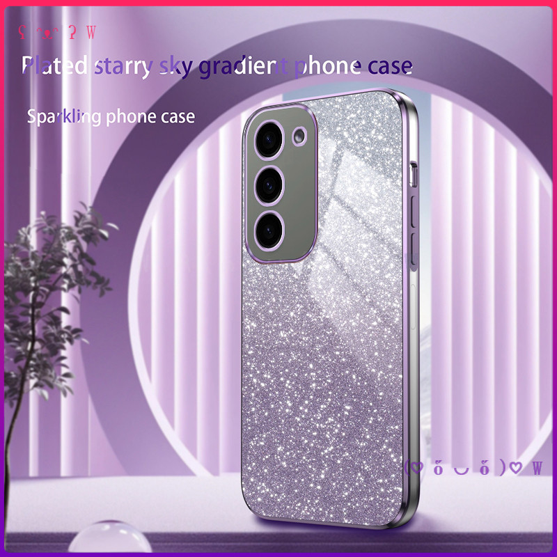 Capa Para Samsung S23 S24 S22 S21 S20 S10 S9 S8 Plus Ultra fe S24 + S23 + S22 + S21 + Capas flash Gradual Moda Simples R
